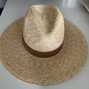 Gigi Pip Isla Straw Fedora - S/M 57
